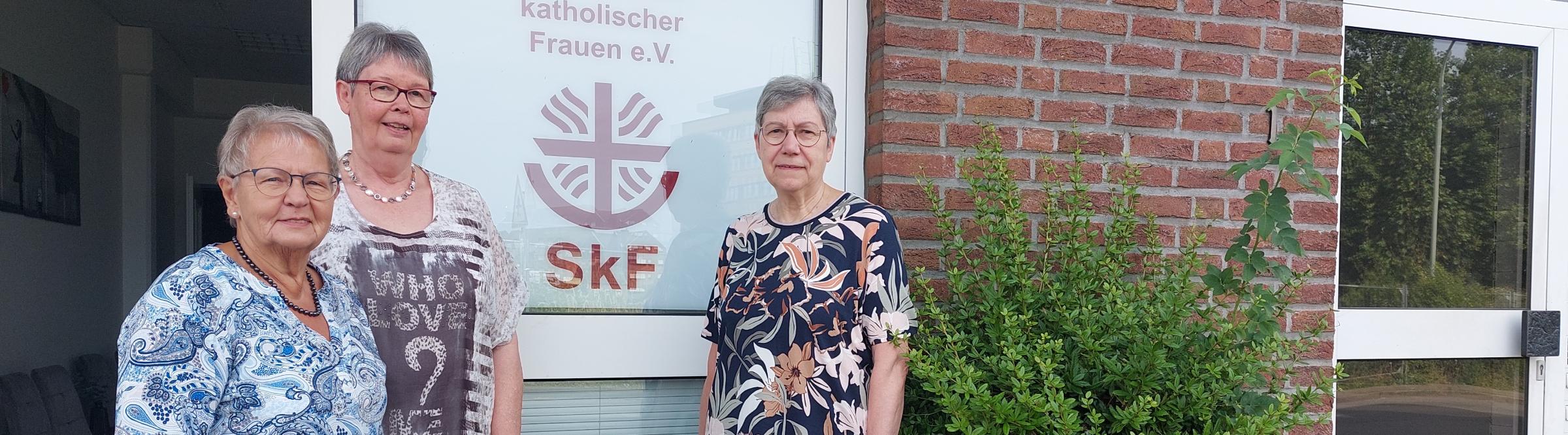 Vorstand SkF Eschweiler - v.l.n.r.: Marlies Konter, Marianne Deutz, Liesel Effenberg