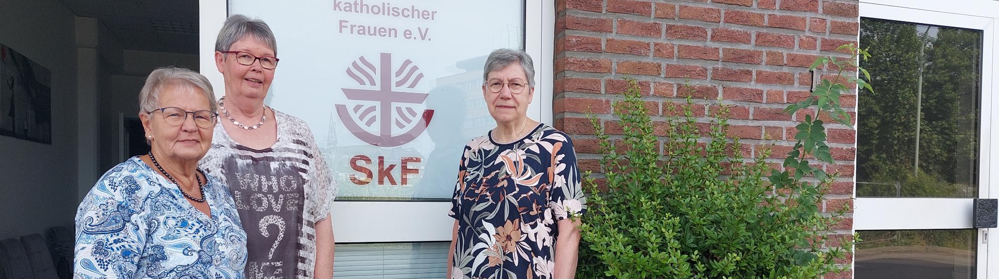 Vorstand SkF Eschweiler - v.l.n.r.: Marlies Konter, Marianne Deutz, Liesel Effenberg